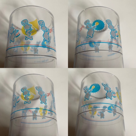 SOLD The Pillsbury Company Doughboy 1991 4-ct Cups - Picture 7 of 9